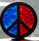 USA Peace Symbol